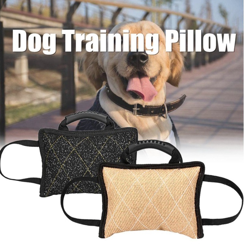 Interactive Squeaky Plush Dog Toy - Juguete Resistente para Morder y Entrenar