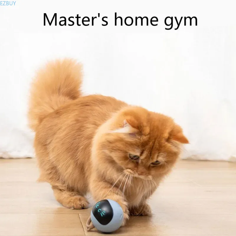 Automatic Moving Dog Ball - Juguete Interactivo para Gatos, Pelota con