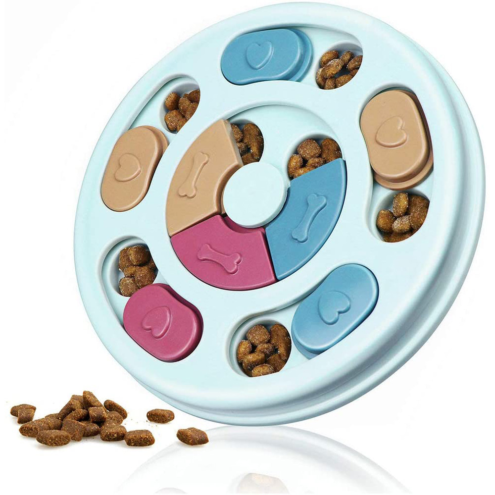 Dog Puzzle Feeder Toy - Puzle de juguete para perros, comedero