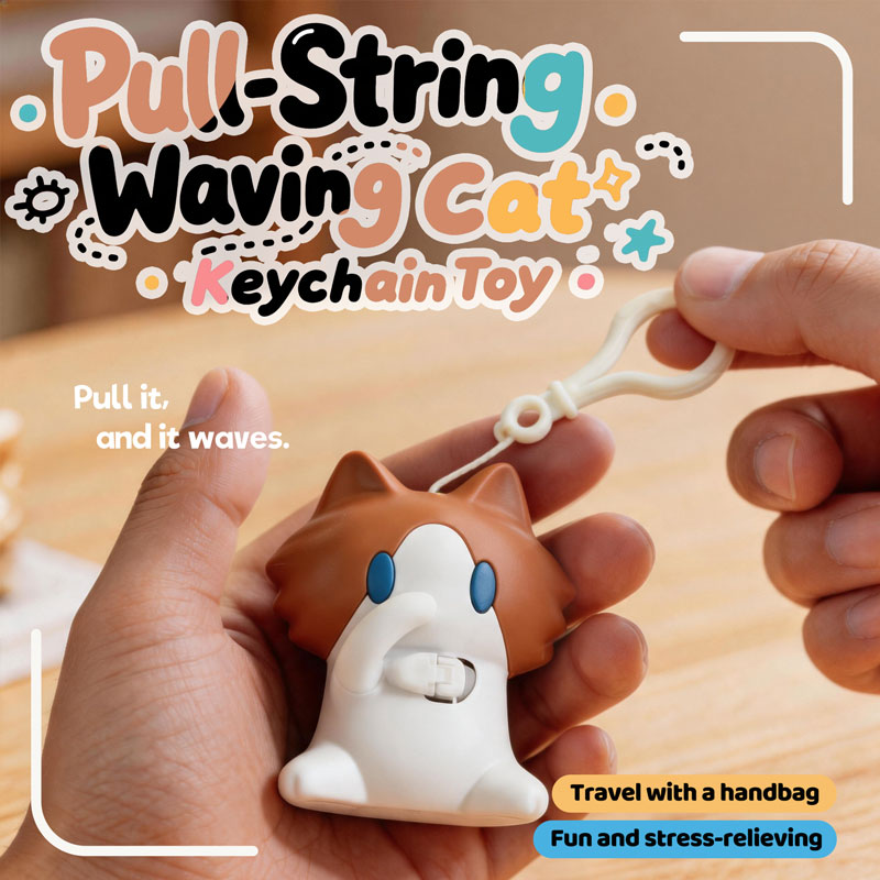 Cat Toys - Llavero colgante de gato Ragdoll con