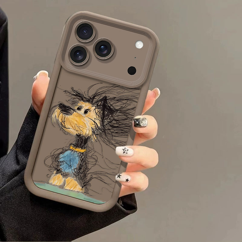 Dog Toys - Funda Flexible de Silicona para iPhone