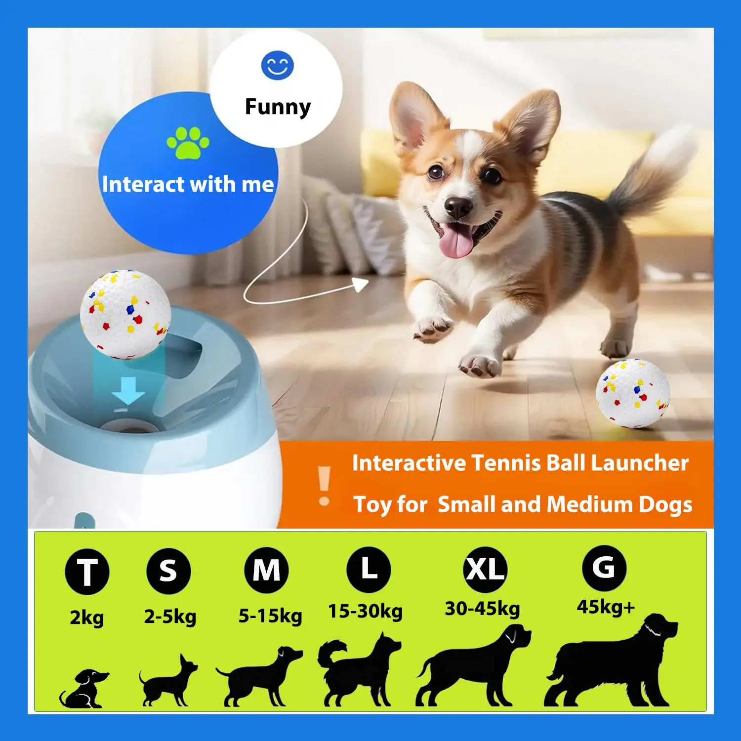 Lanzador de pelotas de tenis p - Interactive Squeaky Plush Dog Toy reseña y precio