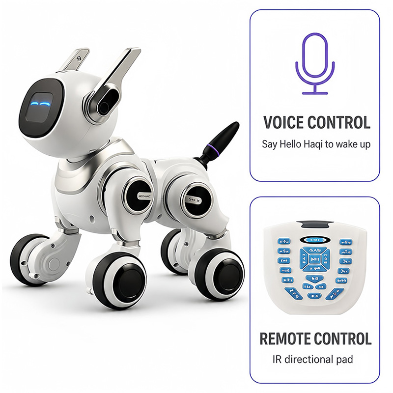 Perro robot interactivo G110 p - Dog Toys reseña y precio