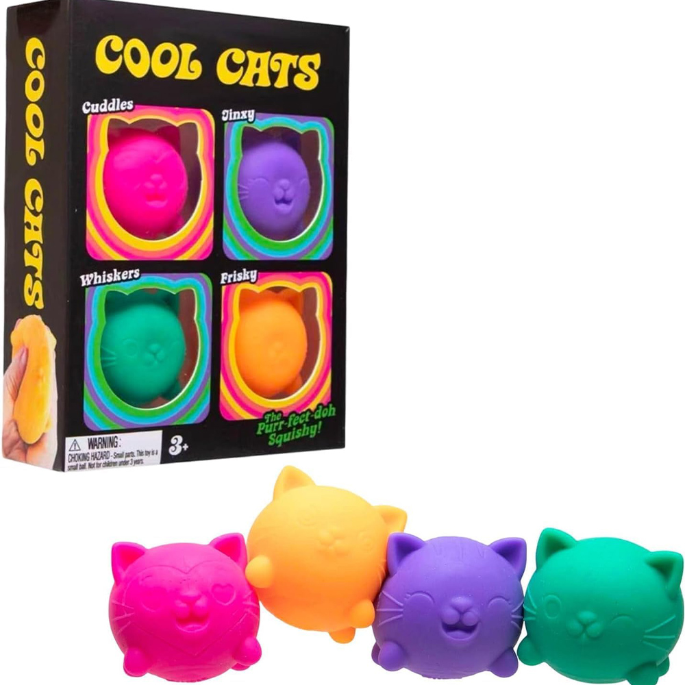 Schylling NeeDoh - Pelota Anti - Cat Toys reseña y precio