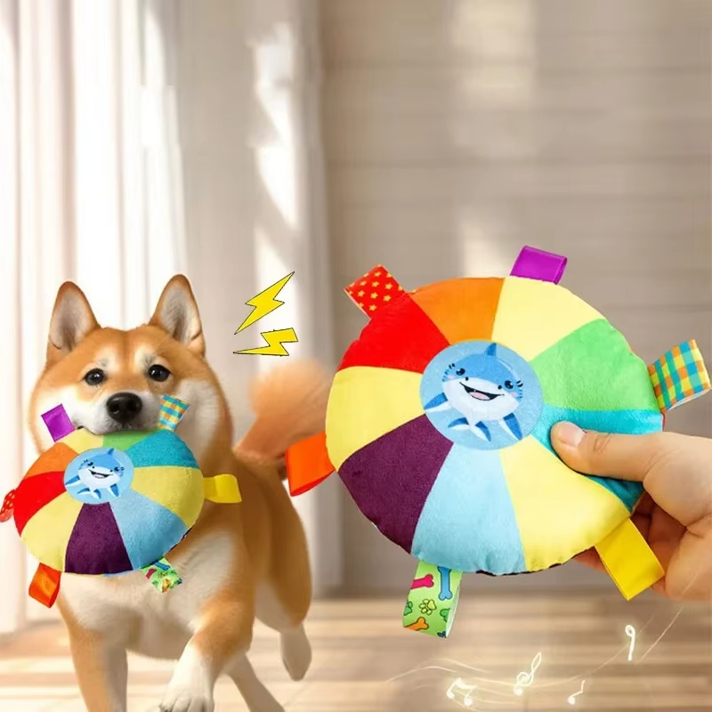 El disco volador interactivo d - Flying Disc Dog Training Toy reseña y precio