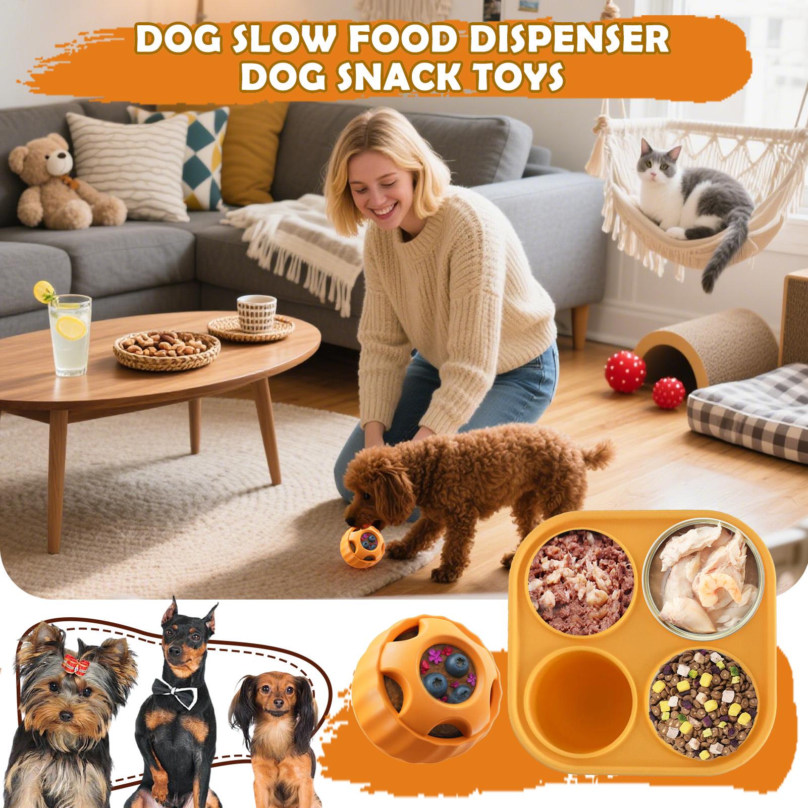 Juguetes dispensadores de golo - Dog Puzzle Feeder Toy reseña y precio