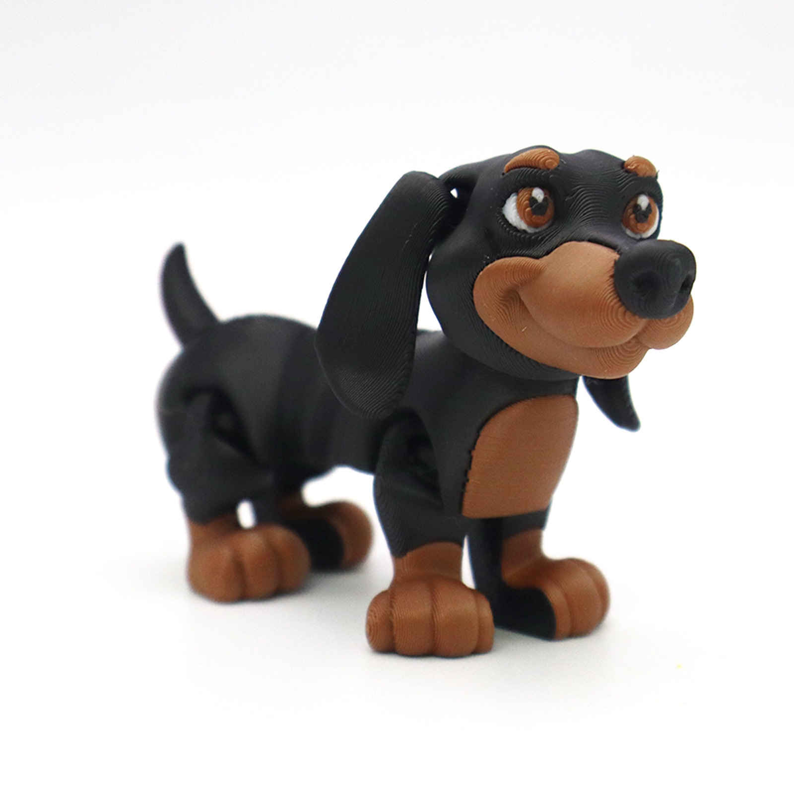Perro con estampado 3D, decora - Interactive Squeaky Plush Dog Toy reseña y precio