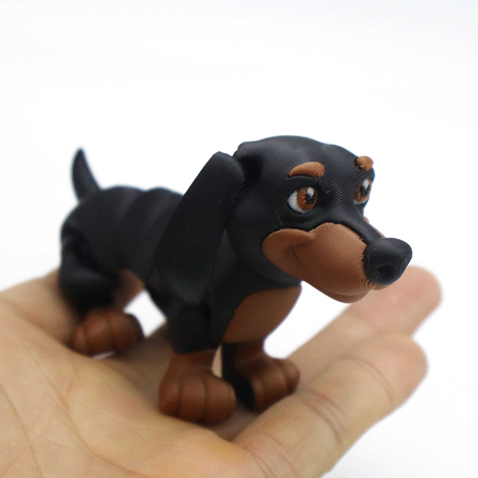 Perro con estampado 3D, decora - Interactive Squeaky Plush Dog Toy reseña y precio