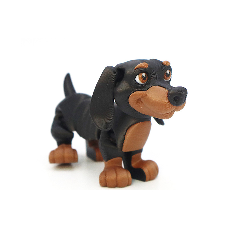 Perro con estampado 3D, decora - Interactive Squeaky Plush Dog Toy reseña y precio