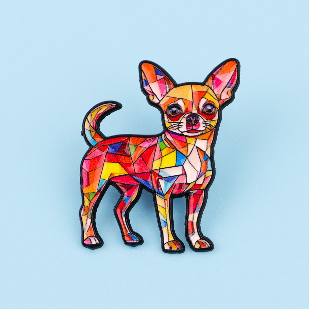 Pin de esmalte de perro de dib - Dog Toys reseña y precio