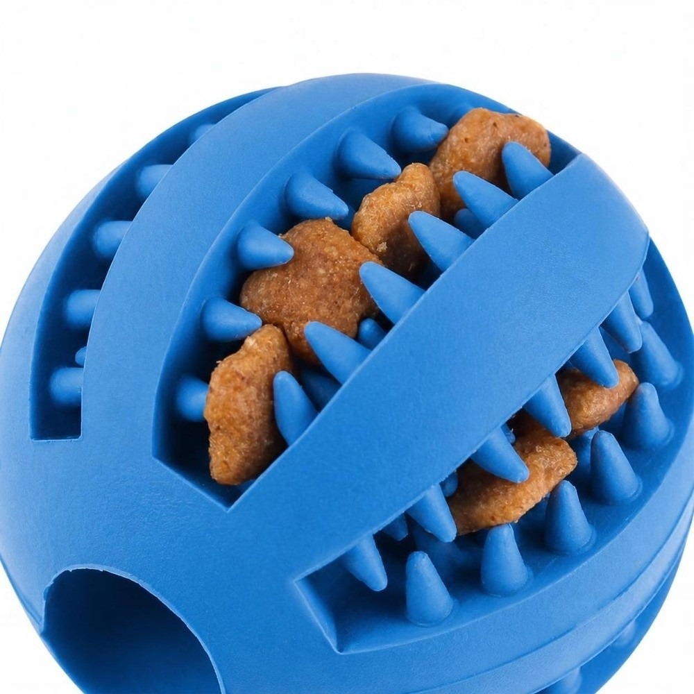 Pelota de Goma para Perros, Mú - Rubber Treat Dispensing Dog Toy reseña y precio
