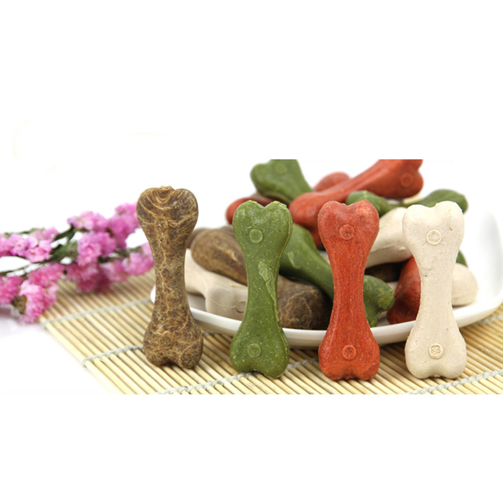 5 unidades de huesos masticabl - Teeth Cleaning Dog Chew Bone reseña y precio