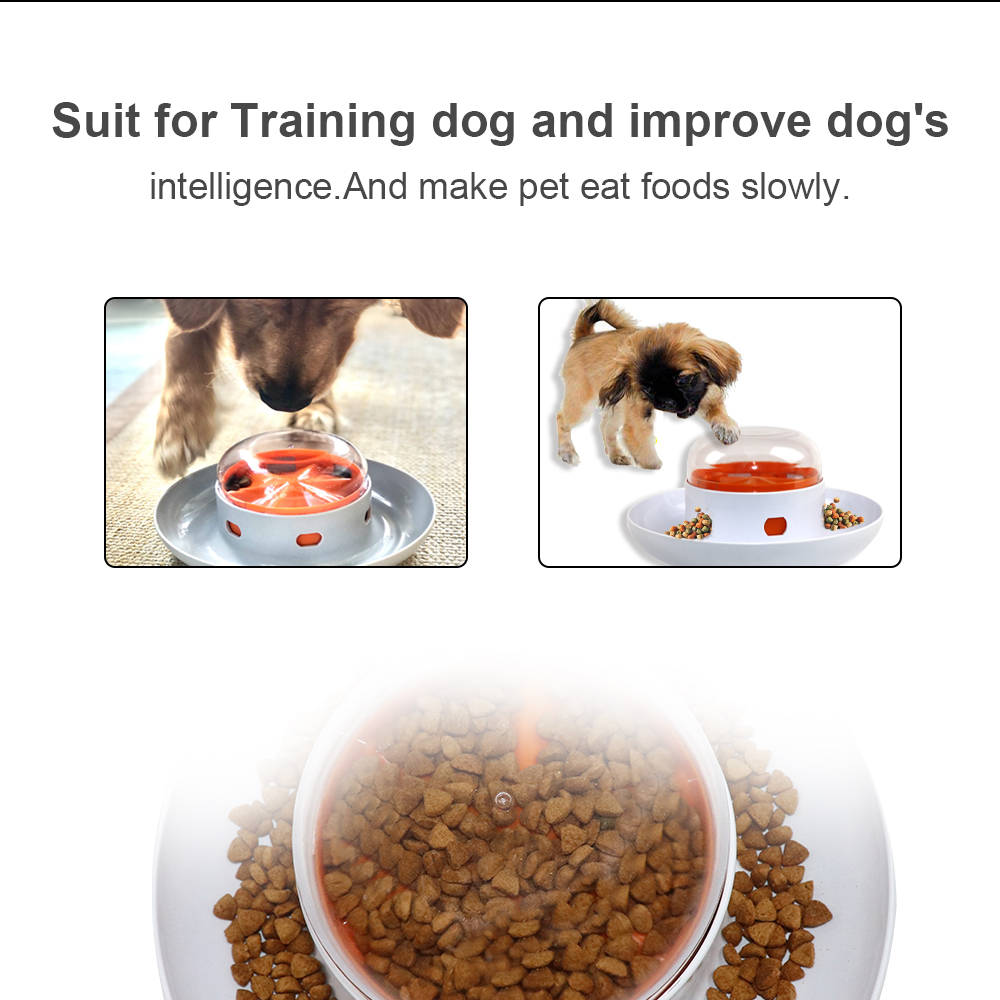Cuenco dispensador de OVNI par - Dog Puzzle Feeder Toy reseña y precio