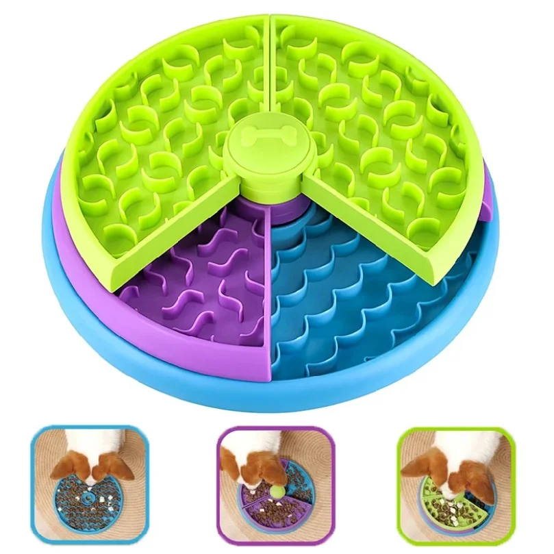 Cuenco de alimentación lenta t - Dog Puzzle Feeder Toy reseña y precio