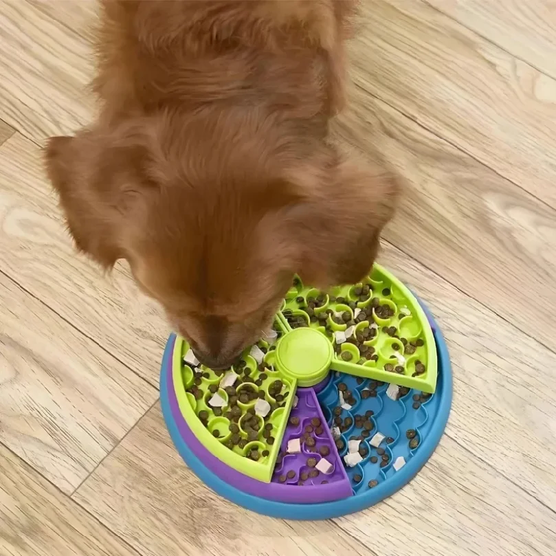 Cuenco de alimentación lenta t - Dog Puzzle Feeder Toy reseña y precio
