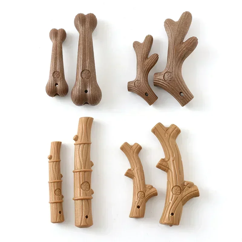 Cuerdas de ciervo de madera de - Indestructible Dog Chew Toy reseña y precio