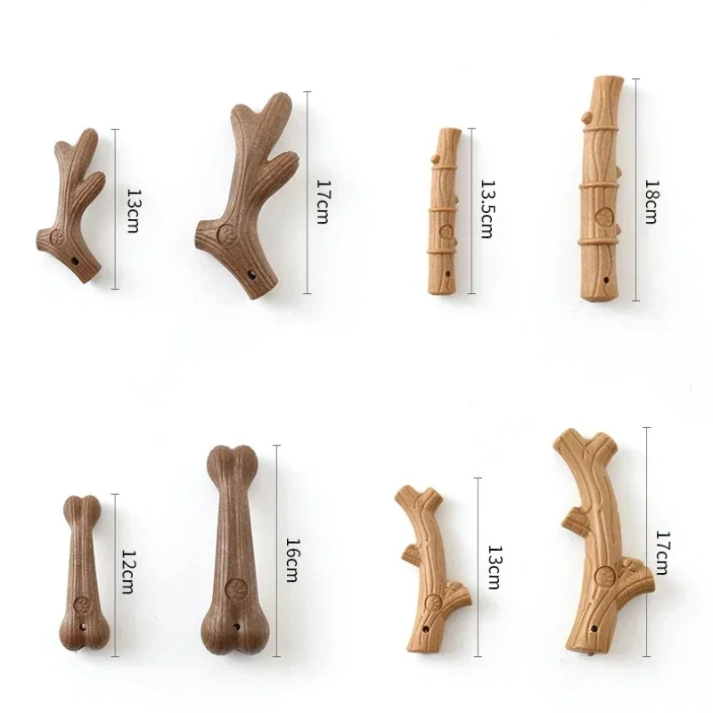 Cuerdas de ciervo de madera de - Indestructible Dog Chew Toy reseña y precio