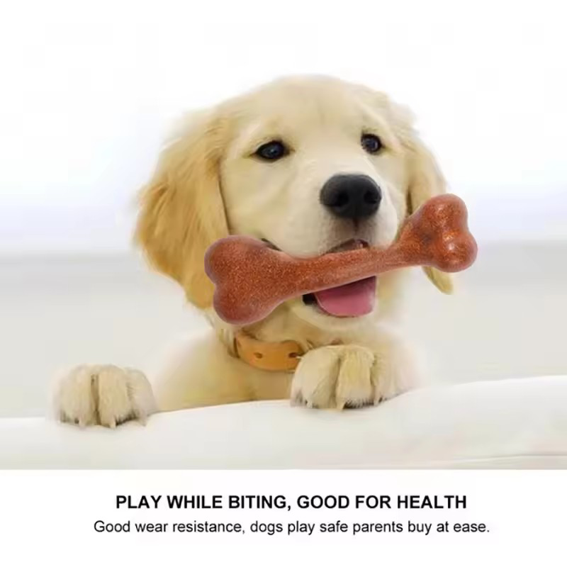 Juguete masticable para perros - Teeth Cleaning Dog Chew Bone reseña y precio