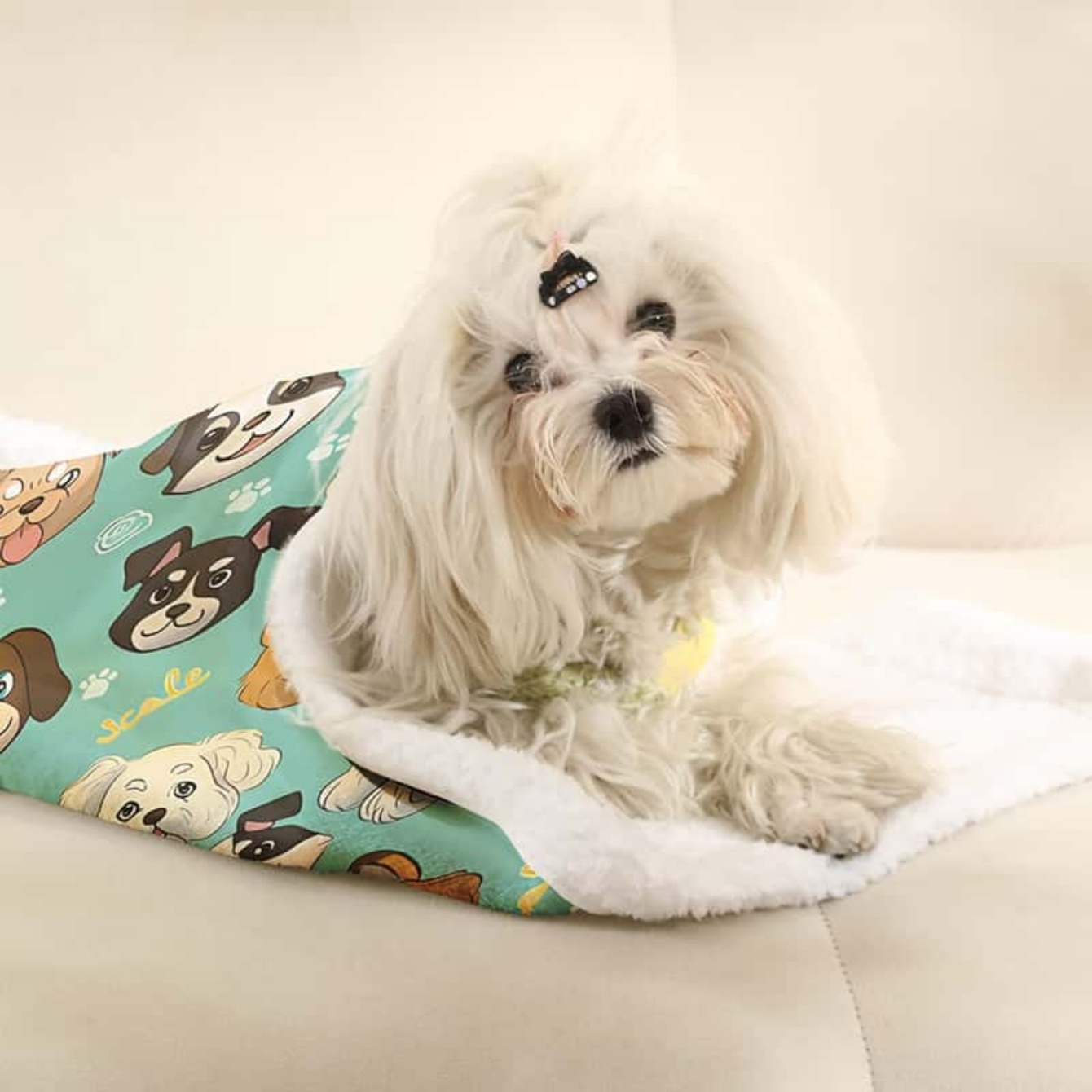 Manta para mascotas con estamp - Pet Beds reseña y precio
